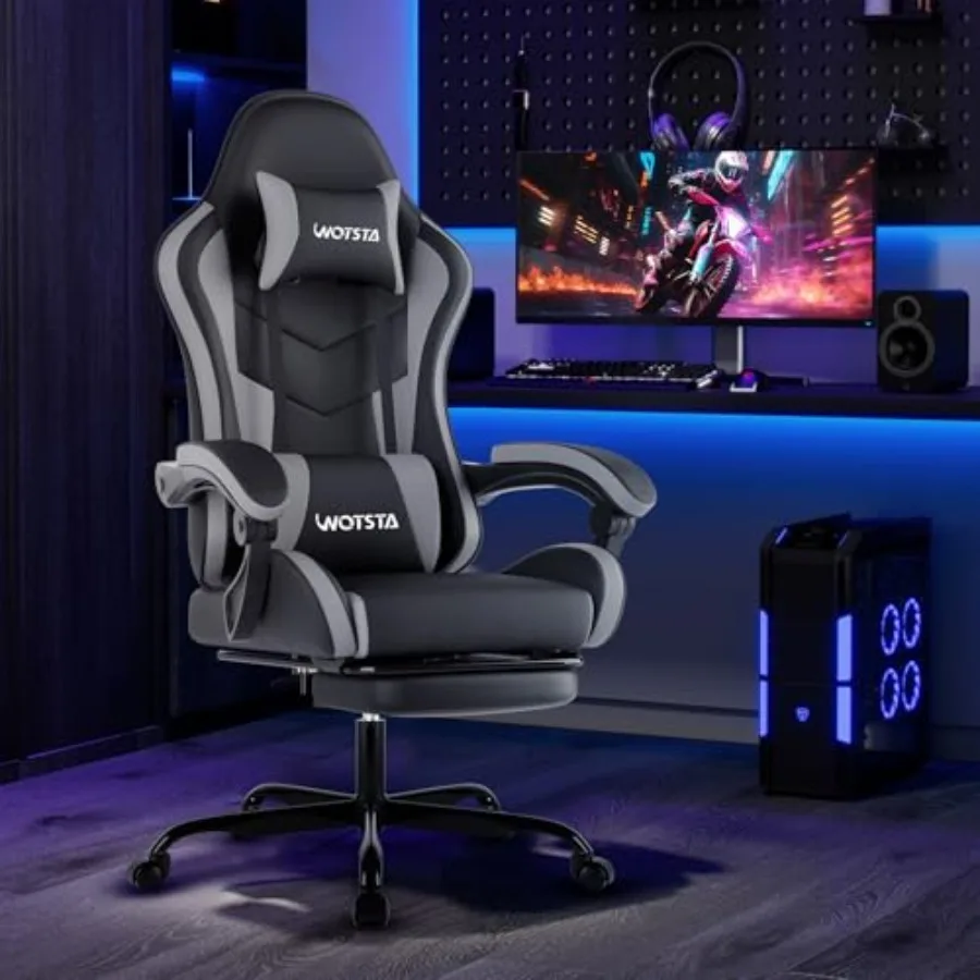 인체공학적 디자인의 게이밍 사무용 의자로, 발 받침대가 - Ergonomic Office Chair 리뷰 및 가격