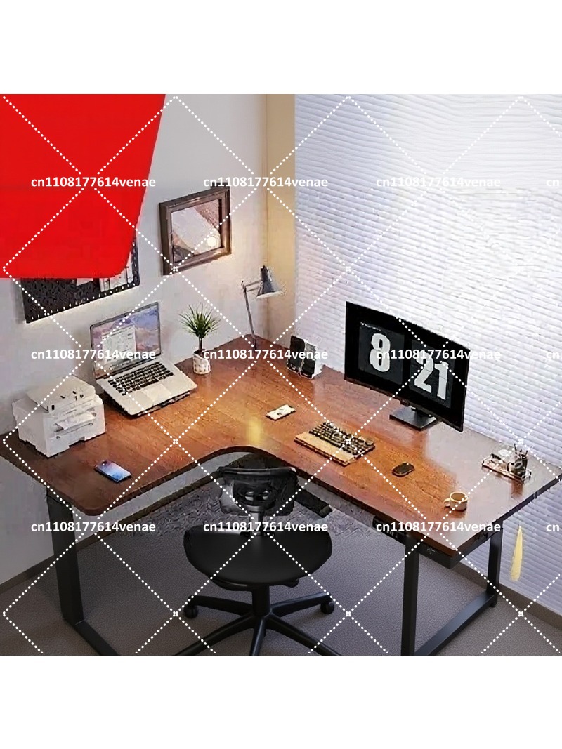 지능형 전동 높이 조절 L자형 코너 책상 다리 (홈 오 - Home Office Work Table 리뷰 및 가격