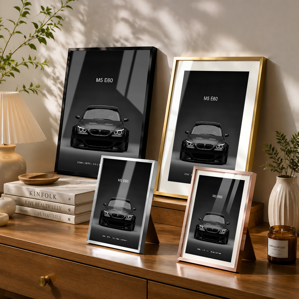 독일 M5 E60 블랙 차량용 금속 포스터, 알루미늄  - Home Office Or 리뷰 및 가격