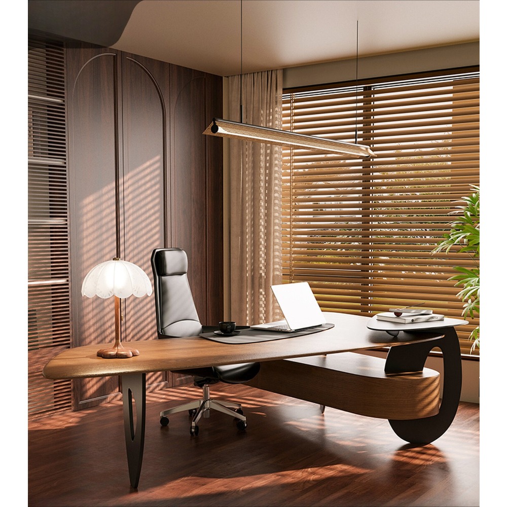 프리미엄 소나무 원목 임원 책상, 대형 슬랩 매니저 사 - Home Office Work Table 리뷰 및 가격